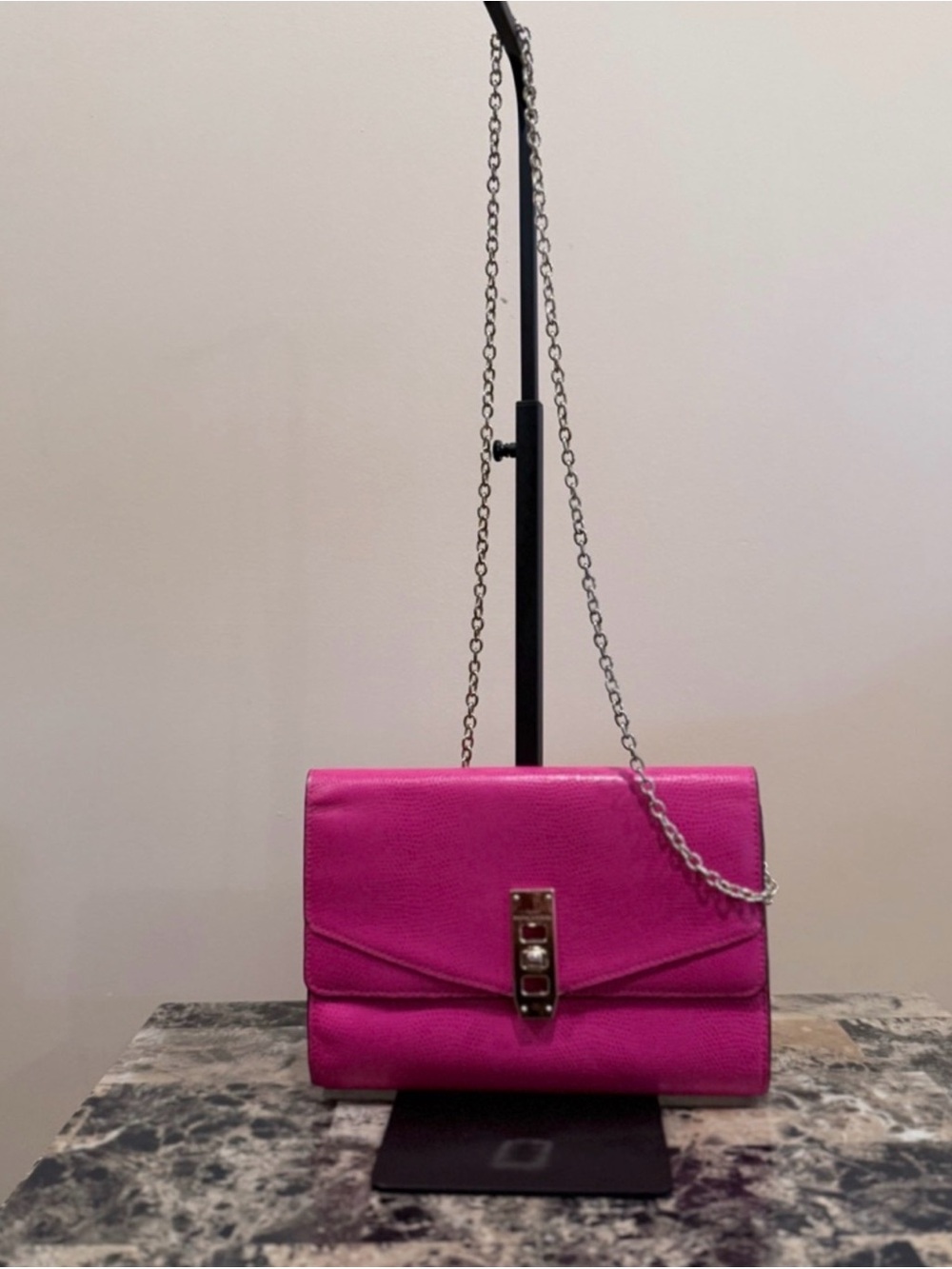 Henri Bendel Chain Crossbody Bag with Silver Hardware - Picture 2 of 15